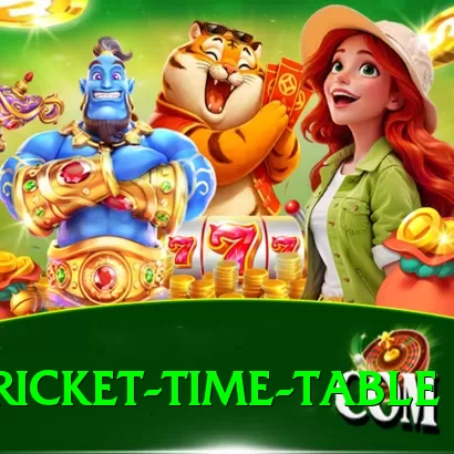 cricket time table - Gaming Champion - 2