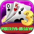 prithvi shaw Turbo - Win Real PKR